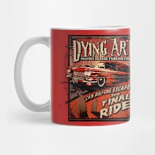 Dying Art car design Mug